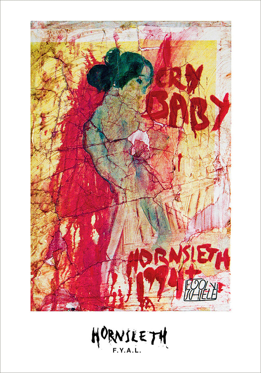 Hornsleth - CRY BABY – Plakat af Hornsleth - Hornsleth Shop