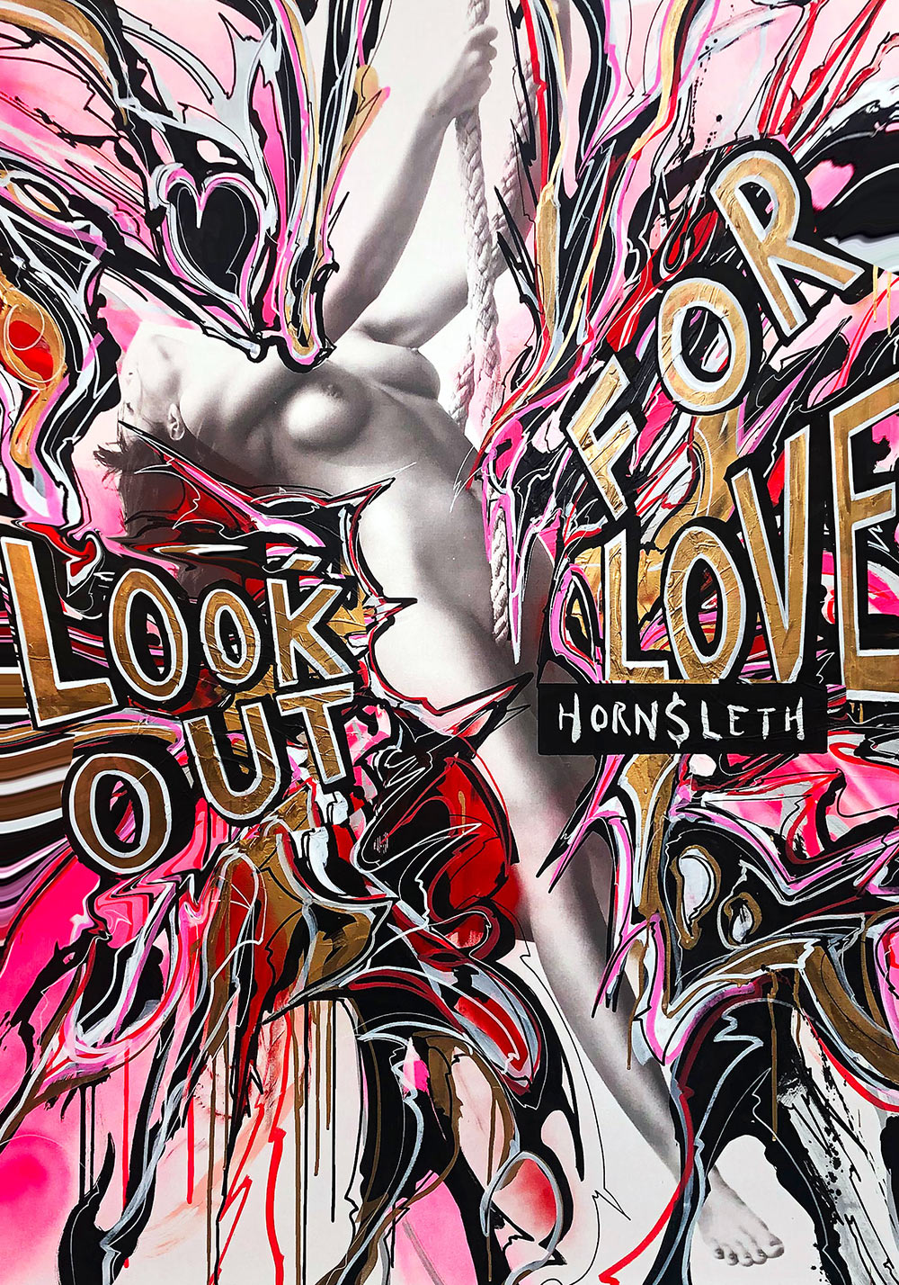 Look Out For Love 2019 – Plakat af Hornsleth