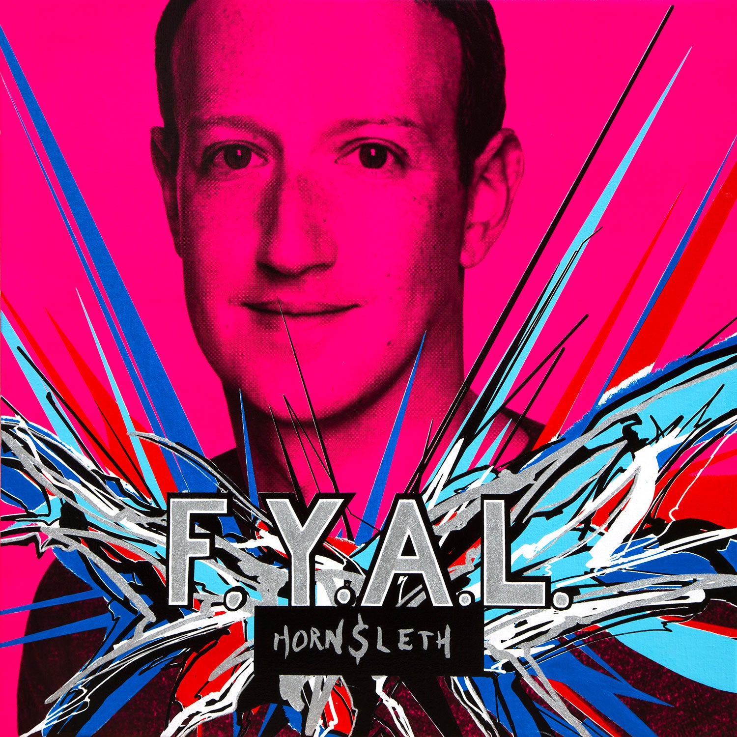 MARK ZUCKERBERG F.Y.A.L (Originalt kunstværk)