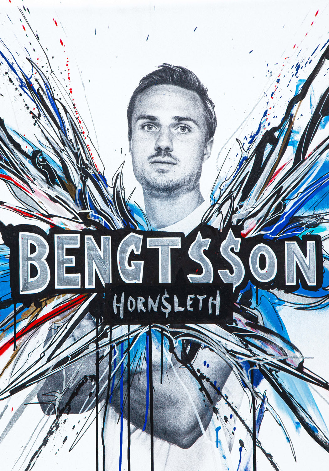 FCK - Bengtsson - Plakat af Hornsleth