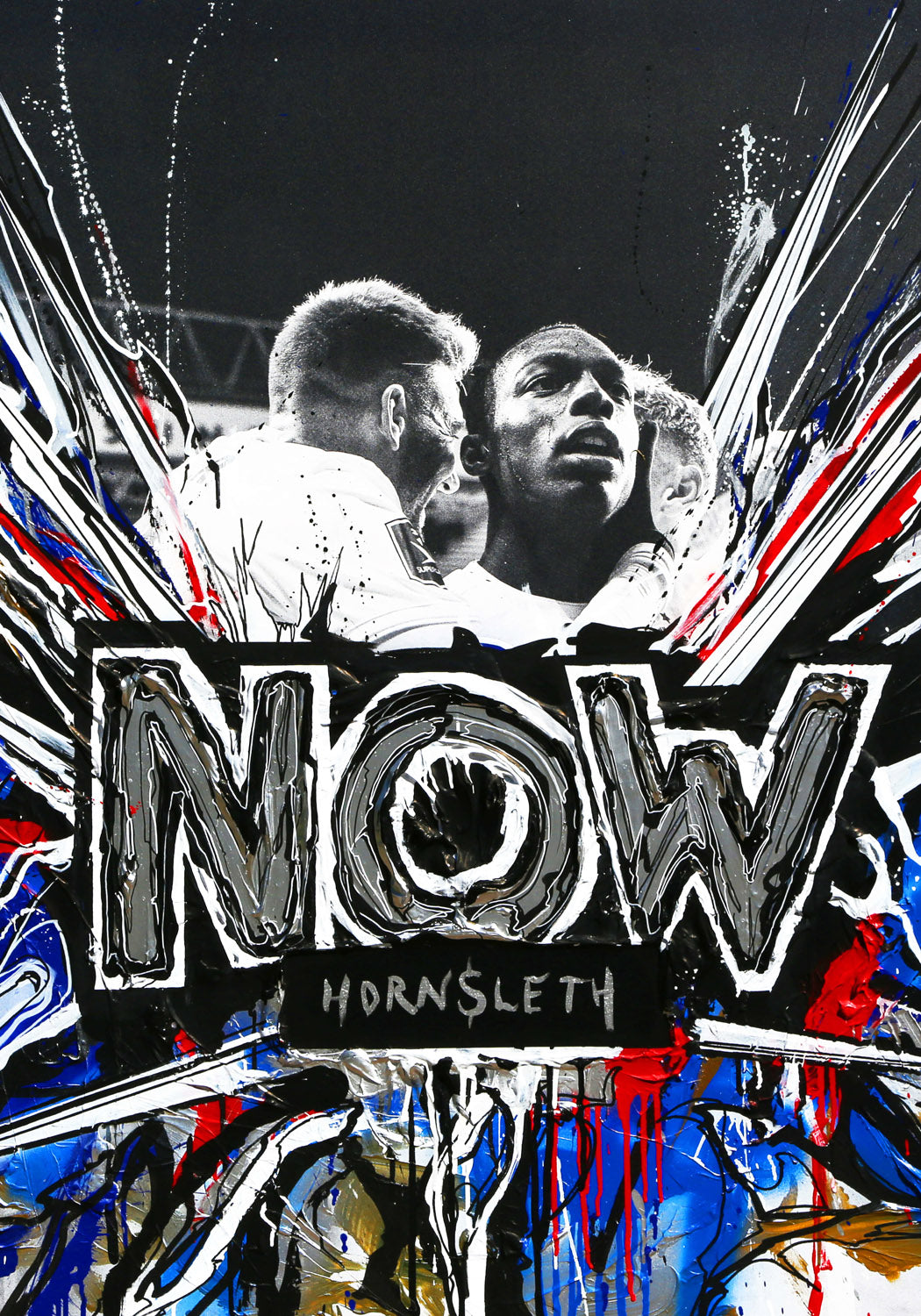 FCK - Now - Plakat af Hornsleth