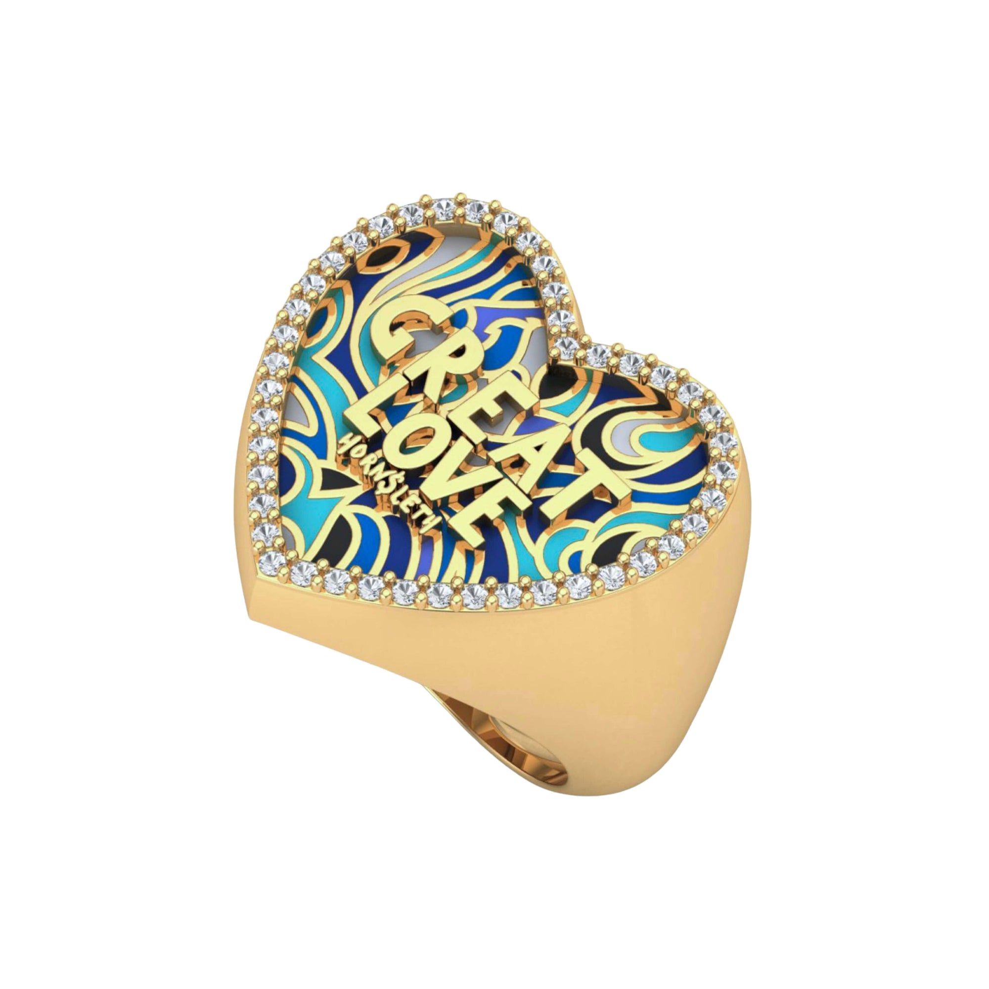 Hornsleth Diamond Ring - 18K Gold