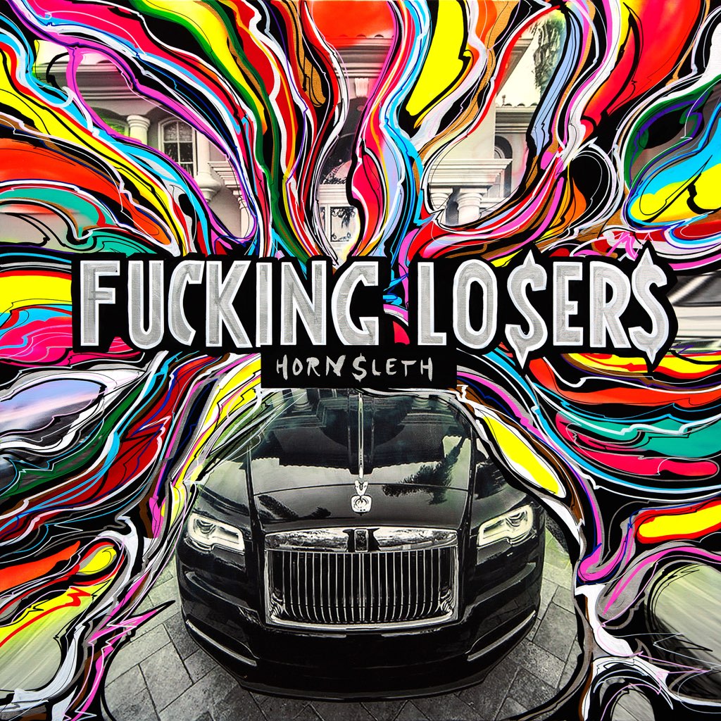 Fucking Losers - 80 x 80 cm